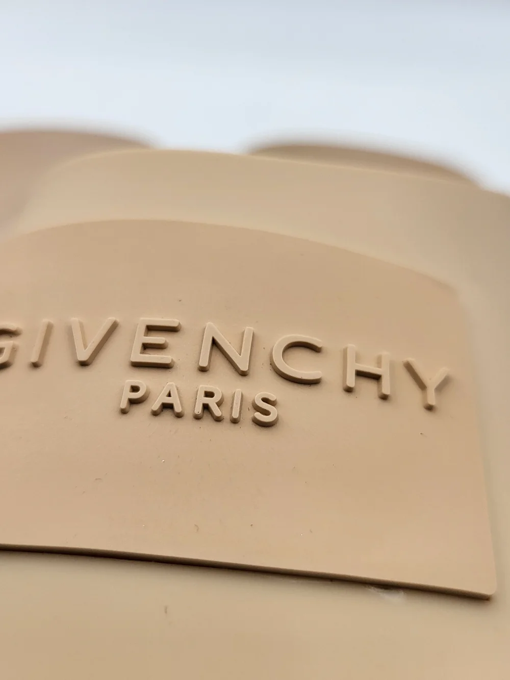 Givenchy Label Slide mules in rubber EU39 New!!! UNISEX..